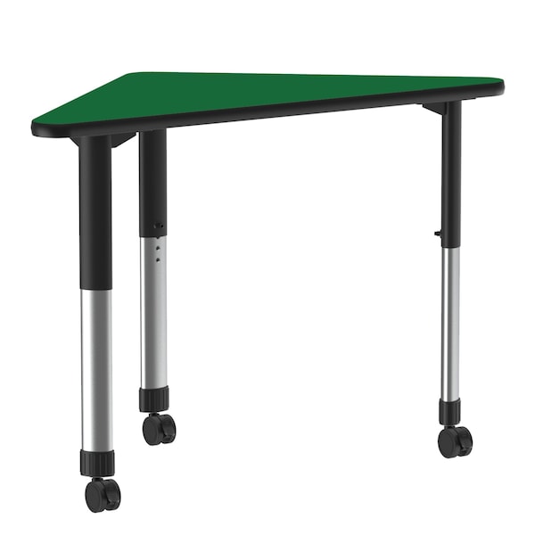 HPL Collaborative Desk - Casters - Wing